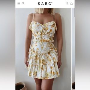 Sank Skirt Selma Cami Dress-Field Flower (Small/US 4)